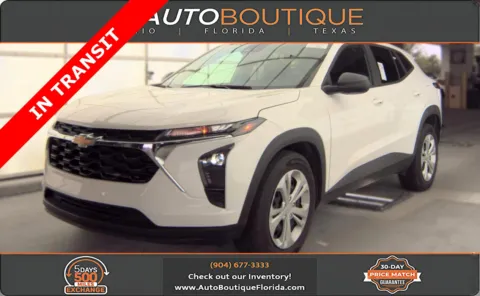 White 2025 Chevrolet Trax LS for sale in Jacksonville, FL