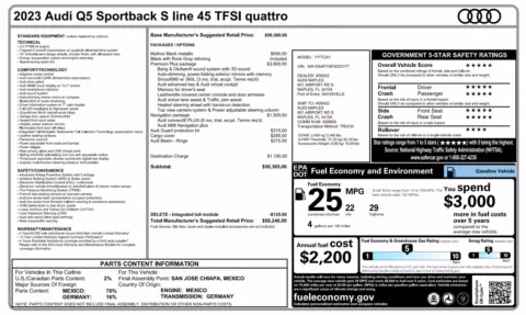 More photos of 2023 Audi Q5 Sportback S line Premium Plus at Auto Boutique Florida, FL
