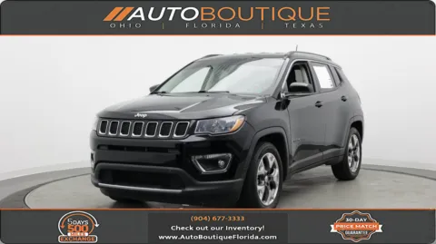 Black 2020 Jeep Compass Limited for sale in Jacksonville, FL