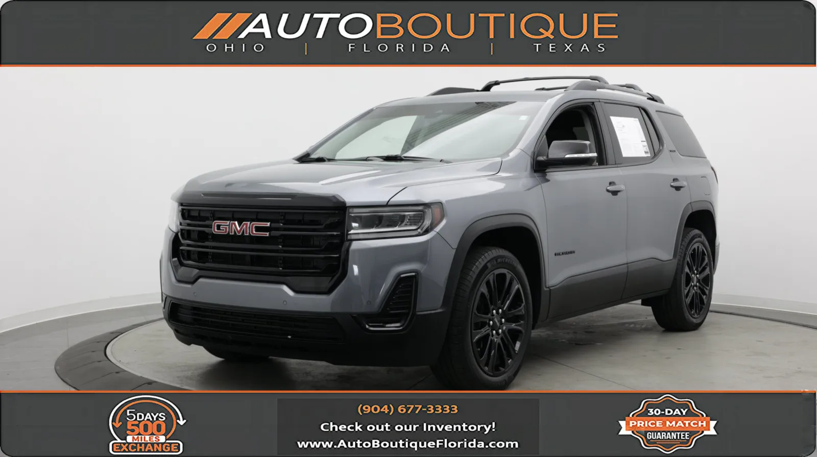 Gray 2022 GMC Acadia SLE for sale in Jacksonville, FL