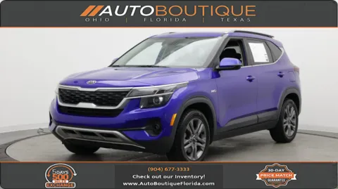 Blue 2021 Kia Seltos S for sale in Jacksonville, FL