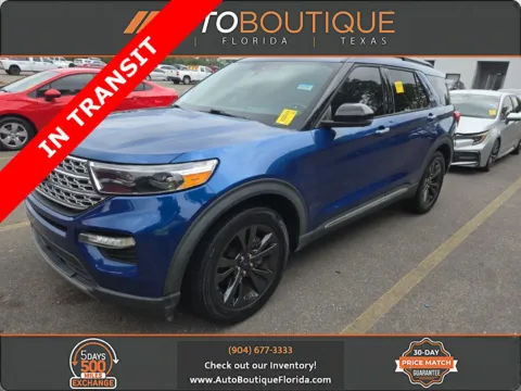Blue 2021 Ford Explorer Limited for sale in Jacksonville, FL