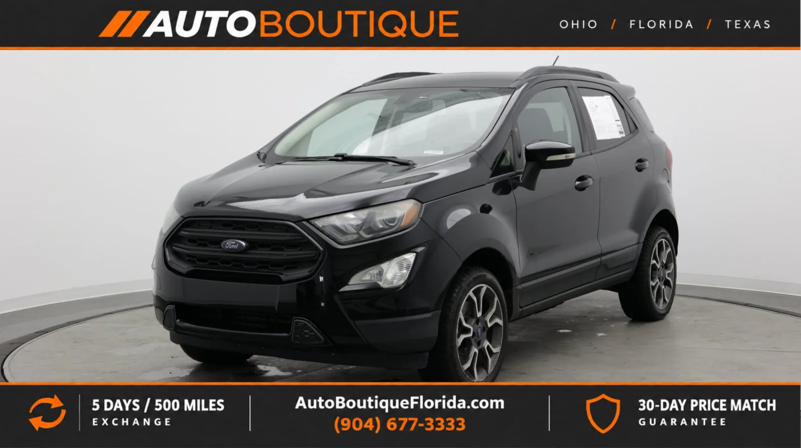 Silver 2020 Ford EcoSport SES for sale in Jacksonville, FL