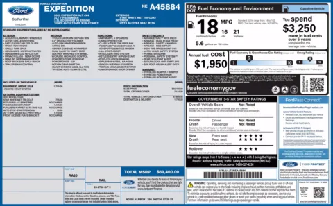 Photos of 2022 Ford Expedition XLT for sale in Jacksonville, FL at Auto Boutique Florida