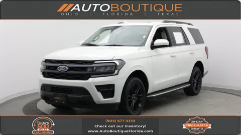 White 2022 Ford Expedition XLT for sale in Jacksonville, FL