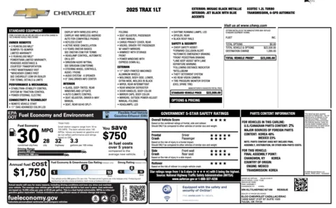 More photos of 2025 Chevrolet Trax LT at Auto Boutique Florida, FL