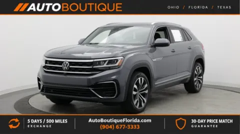 Gray 2023 Volkswagen Atlas Cross Sport 3.6L V6 SEL Premium R-Line for sale in Jacksonville, FL