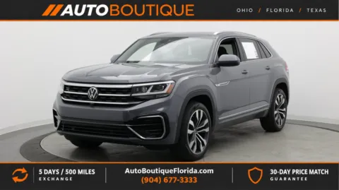 Gray 2023 Volkswagen Atlas Cross Sport 3.6L V6 SEL Premium R-Line for sale in Jacksonville, FL
