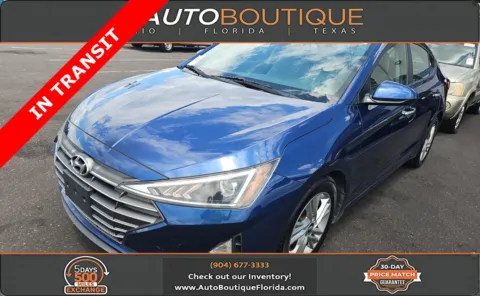 Blue 2020 Hyundai Elantra SEL for sale in Jacksonville, FL