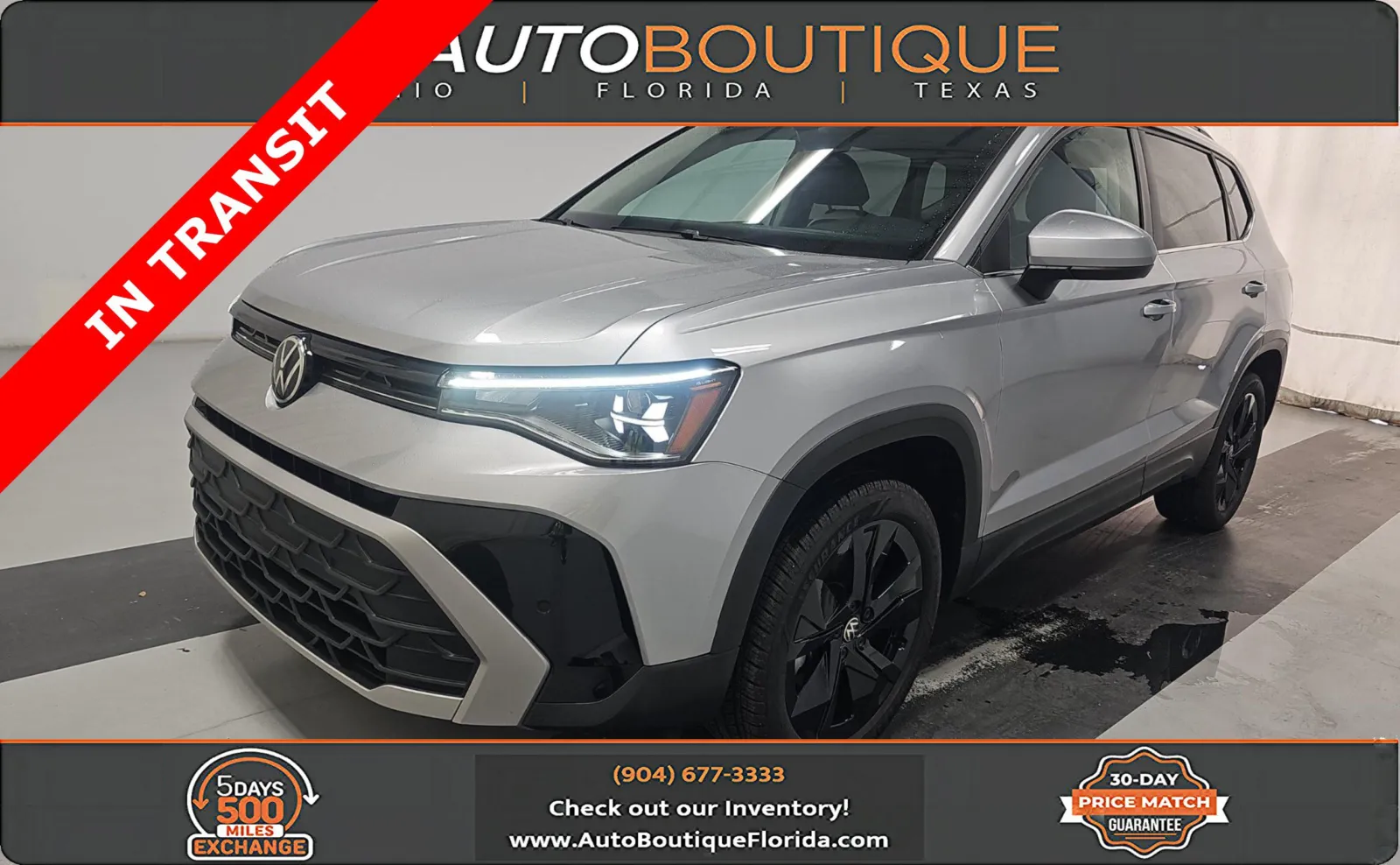 Silver 2025 Volkswagen Taos SE for sale in Jacksonville, FL