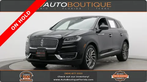 Black 2019 Lincoln Nautilus Reserve for sale in Jacksonville, FL