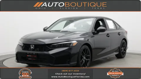 Black 2025 Honda Civic Sedan Sport for sale in Jacksonville, FL