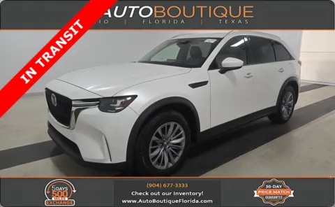 White 2024 Mazda CX-90 3.3 Turbo Preferred Plus for sale in Jacksonville, FL