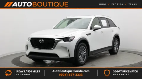 White 2024 Mazda CX-90 3.3 Turbo Preferred Plus for sale in Jacksonville, FL