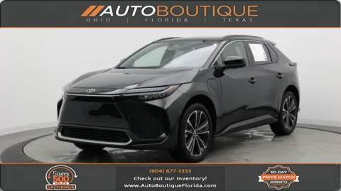Black 2024 Toyota bZ4X Limited for sale in Jacksonville, FL