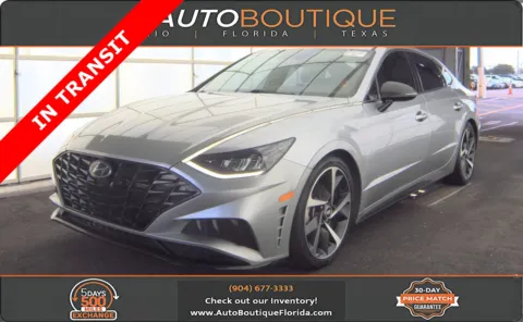 Silver 2021 Hyundai Sonata SEL Plus for sale in Jacksonville, FL