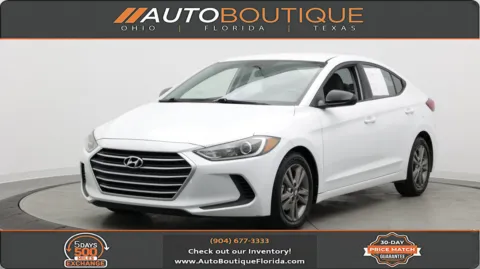 White 2017 Hyundai Elantra SE for sale in Jacksonville, FL
