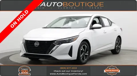 White 2024 Nissan Sentra SV for sale in Jacksonville, FL