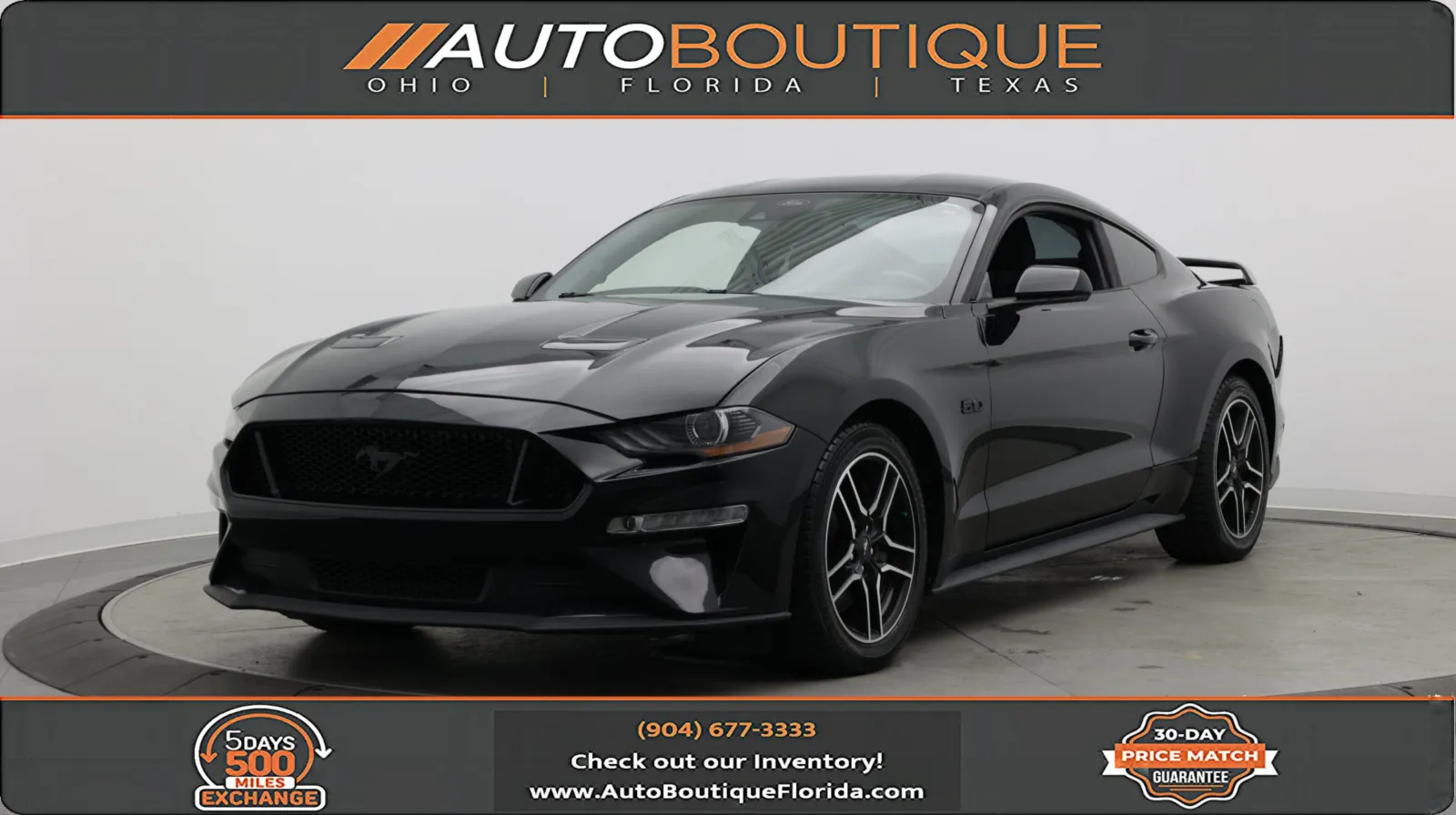 Black 2021 Ford Mustang GT for sale in Jacksonville, FL