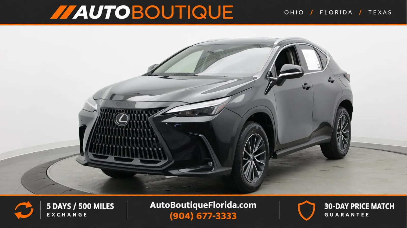 Black 2025 Lexus NX 250 Premium for sale in Jacksonville, FL
