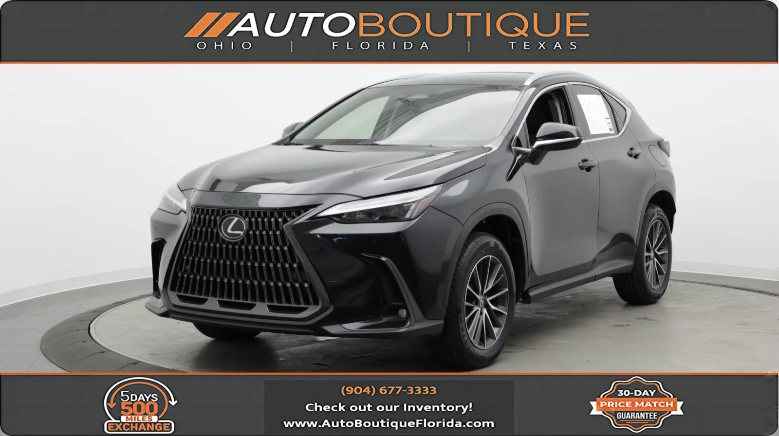 Black 2025 Lexus NX 250 Premium for sale in Jacksonville, FL