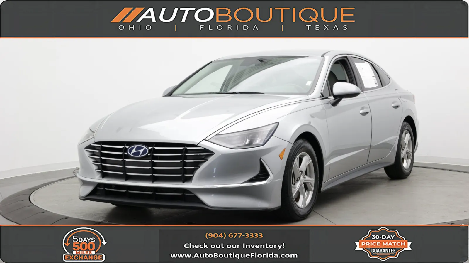 Silver 2021 Hyundai Sonata SE for sale in Jacksonville, FL