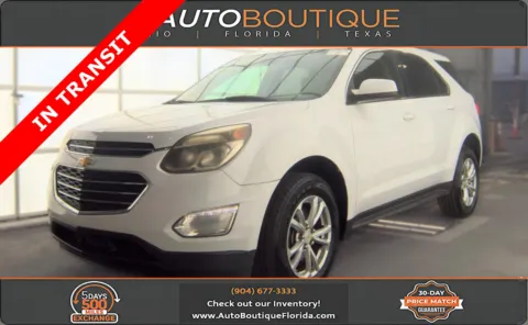 White 2017 Chevrolet Equinox LT for sale in Jacksonville, FL