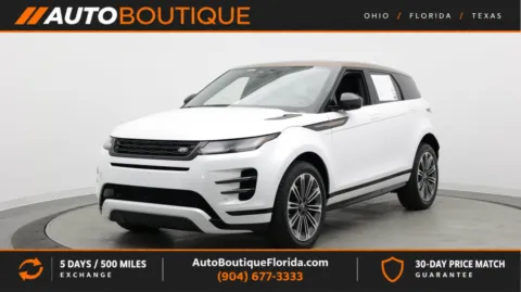 White 2024 Land Rover Range Rover Evoque Dynamic SE for sale in Jacksonville, FL