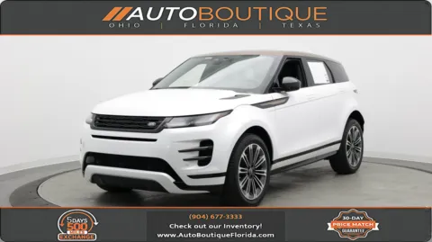 White 2024 Land Rover Range Rover Evoque Dynamic SE for sale in Jacksonville, FL