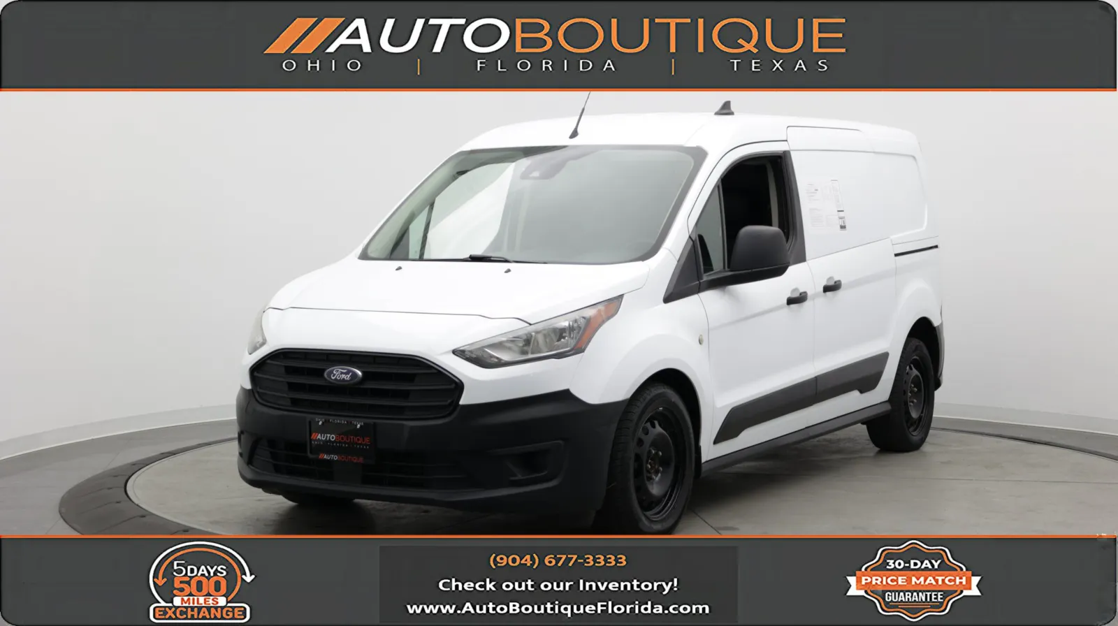 White 2021 Ford Transit Connect Van XL for sale in Jacksonville, FL