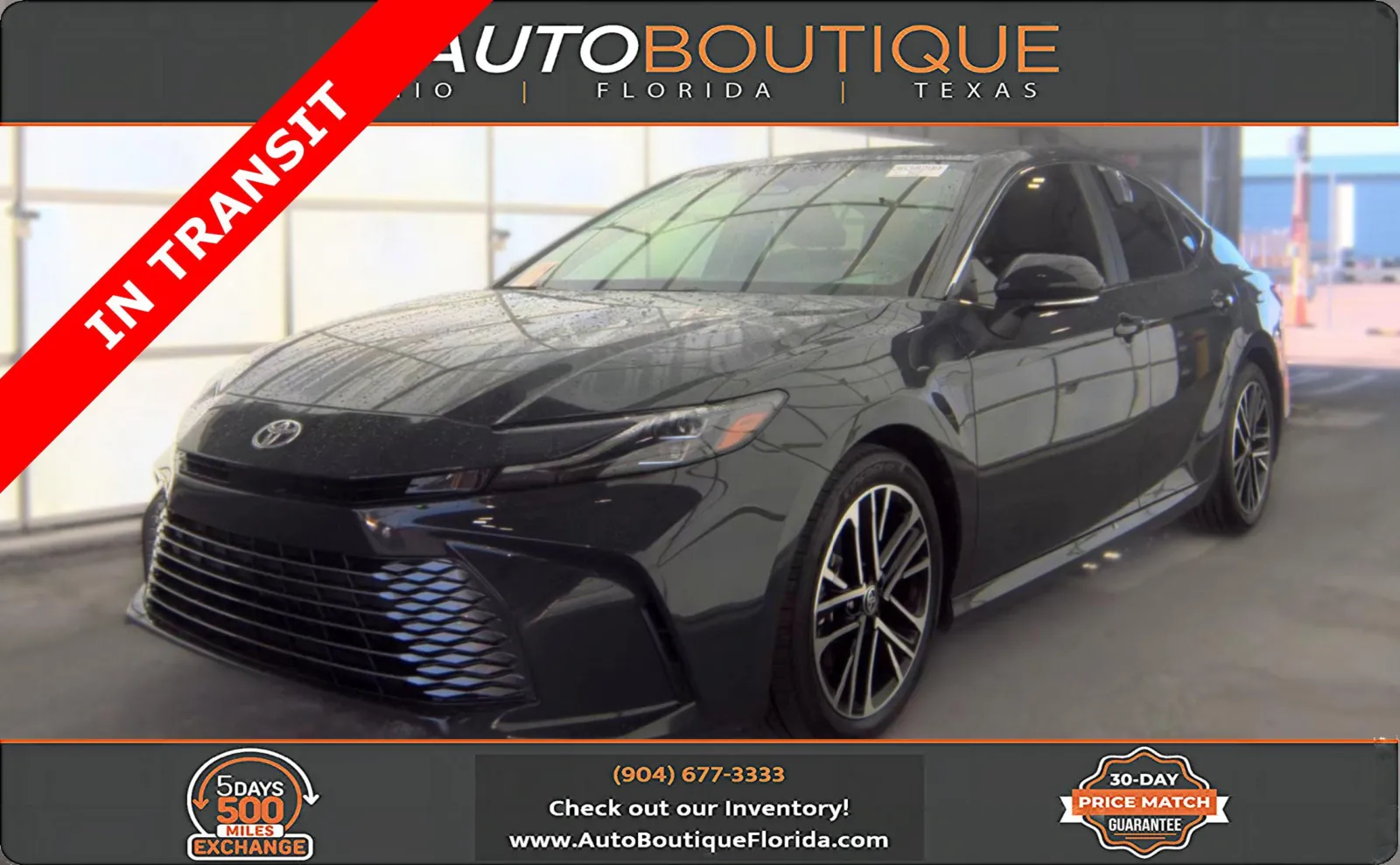 Black 2025 Toyota Camry XLE for sale in Jacksonville, FL