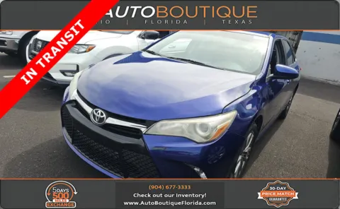 Blue 2015 Toyota Camry SE for sale in Jacksonville, FL