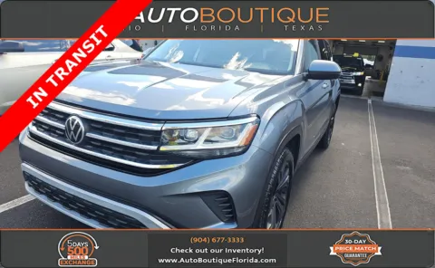Gray 2021 Volkswagen Atlas 3.6L V6 SE w/Technology for sale in Jacksonville, FL