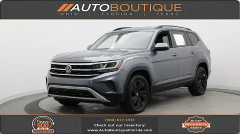 Gray 2021 Volkswagen Atlas 3.6L V6 SE w/Technology for sale in Jacksonville, FL