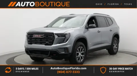 Gray 2025 GMC Acadia AWD AT4 for sale in Jacksonville, FL