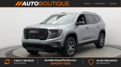 Gray 2025 GMC Acadia AWD AT4 for sale in Jacksonville, FL