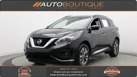 Black 2018 Nissan Murano SV for sale in Jacksonville, FL