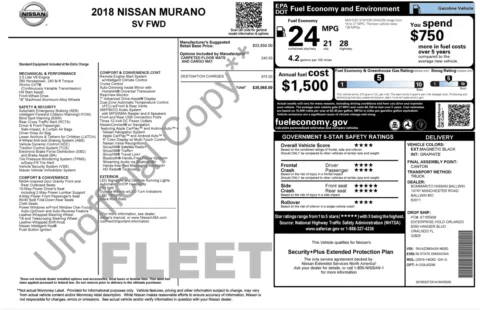 More photos of 2018 Nissan Murano SV at Auto Boutique Florida, FL