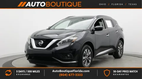Black 2018 Nissan Murano SV for sale in Jacksonville, FL