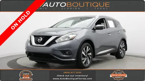 Gray 2017 Nissan Murano Platinum for sale in Jacksonville, FL