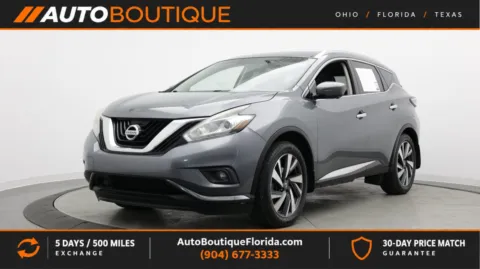 Gray 2017 Nissan Murano Platinum for sale in Jacksonville, FL