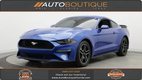 Blue 2021 Ford Mustang EcoBoost for sale in Jacksonville, FL