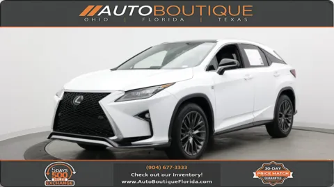 White 2017 Lexus RX 350 F Sport for sale in Jacksonville, FL