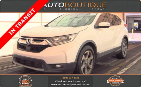 White 2018 Honda CR-V EX-L for sale in Jacksonville, FL