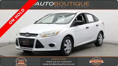 White 2014 Ford Focus S for sale in Jacksonville, FL