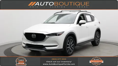 White 2017 Mazda CX-5 Grand Touring for sale in Jacksonville, FL