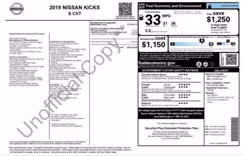 Photos of 2019 Nissan Kicks S for sale in Jacksonville, FL at Auto Boutique Florida