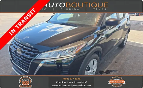 Black 2022 Nissan Kicks S for sale in Jacksonville, FL