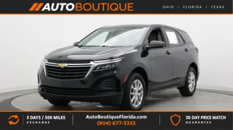 Black 2022 Chevrolet Equinox LS for sale in Jacksonville, FL