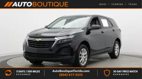 Black 2022 Chevrolet Equinox LS for sale in Jacksonville, FL